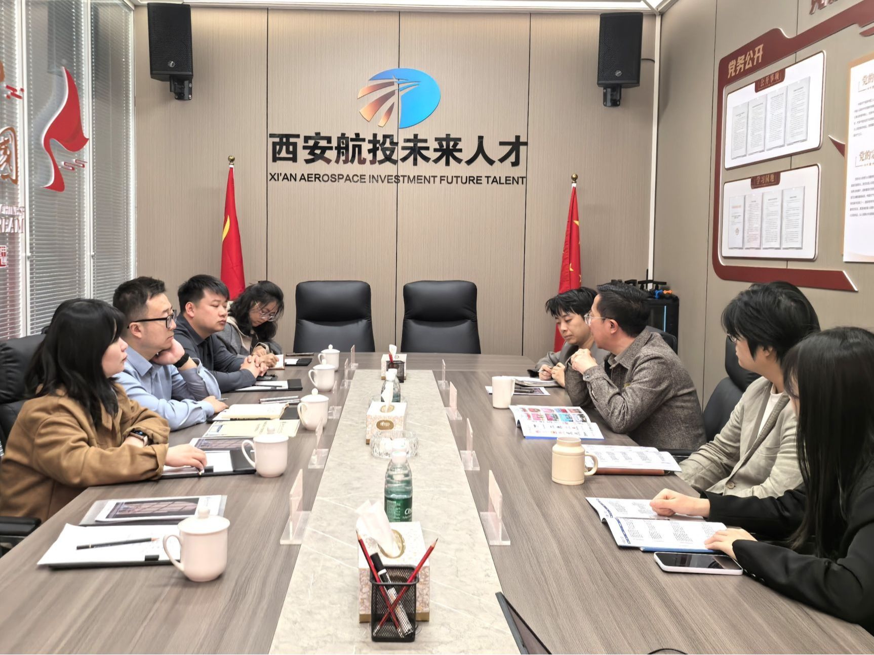 访企拓岗聚合力 产教融合促就业——beat365在线唯一官网赴西安开展校企对接专项行动