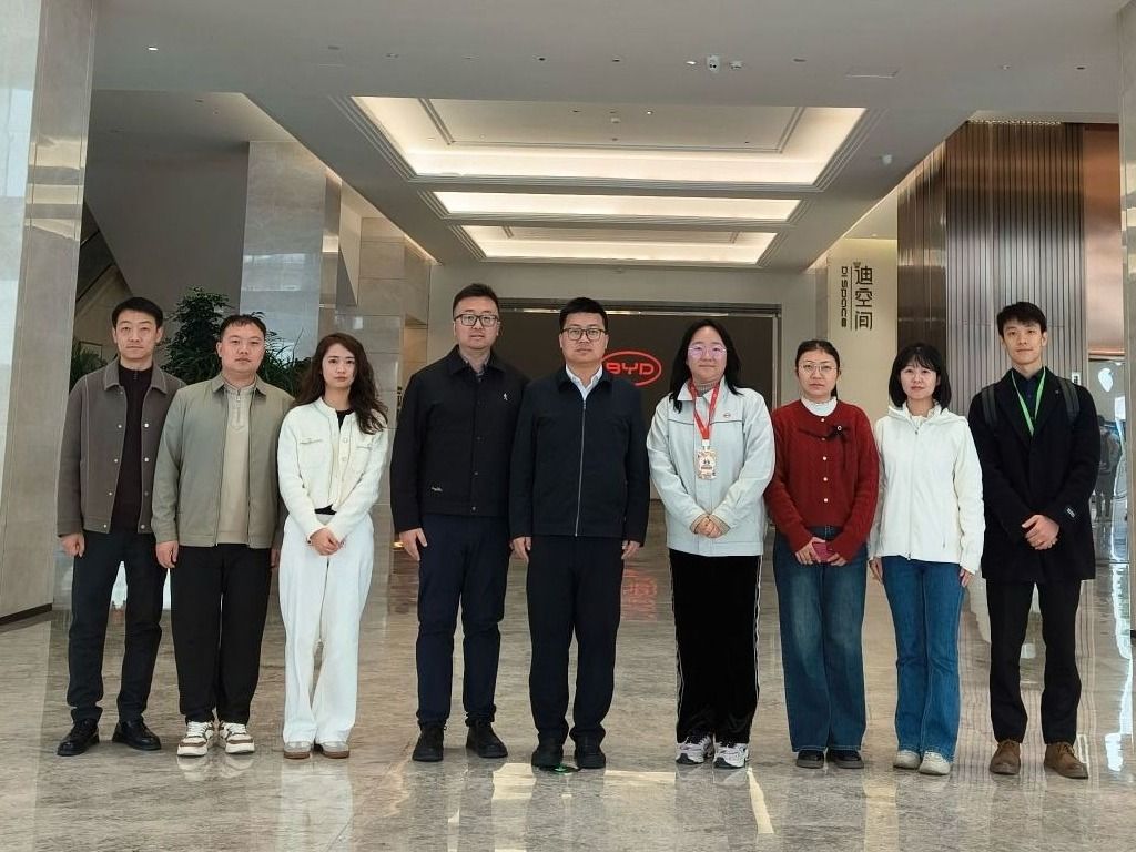 beat365在线唯一官网赴比亚迪总部考察交流  共绘产教融合新蓝图