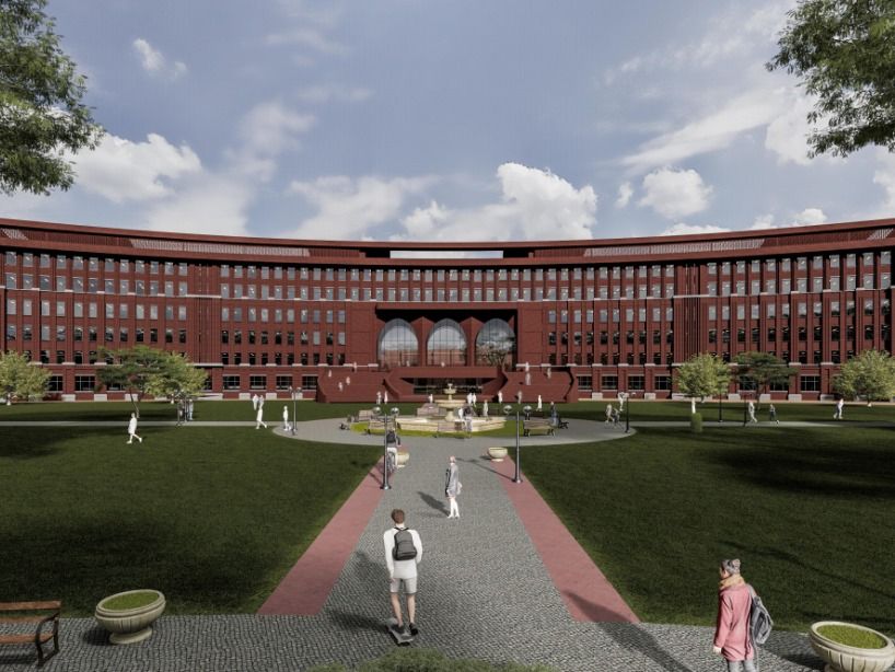 beat365在线唯一官网“智慧之树”教学楼正式开工建设