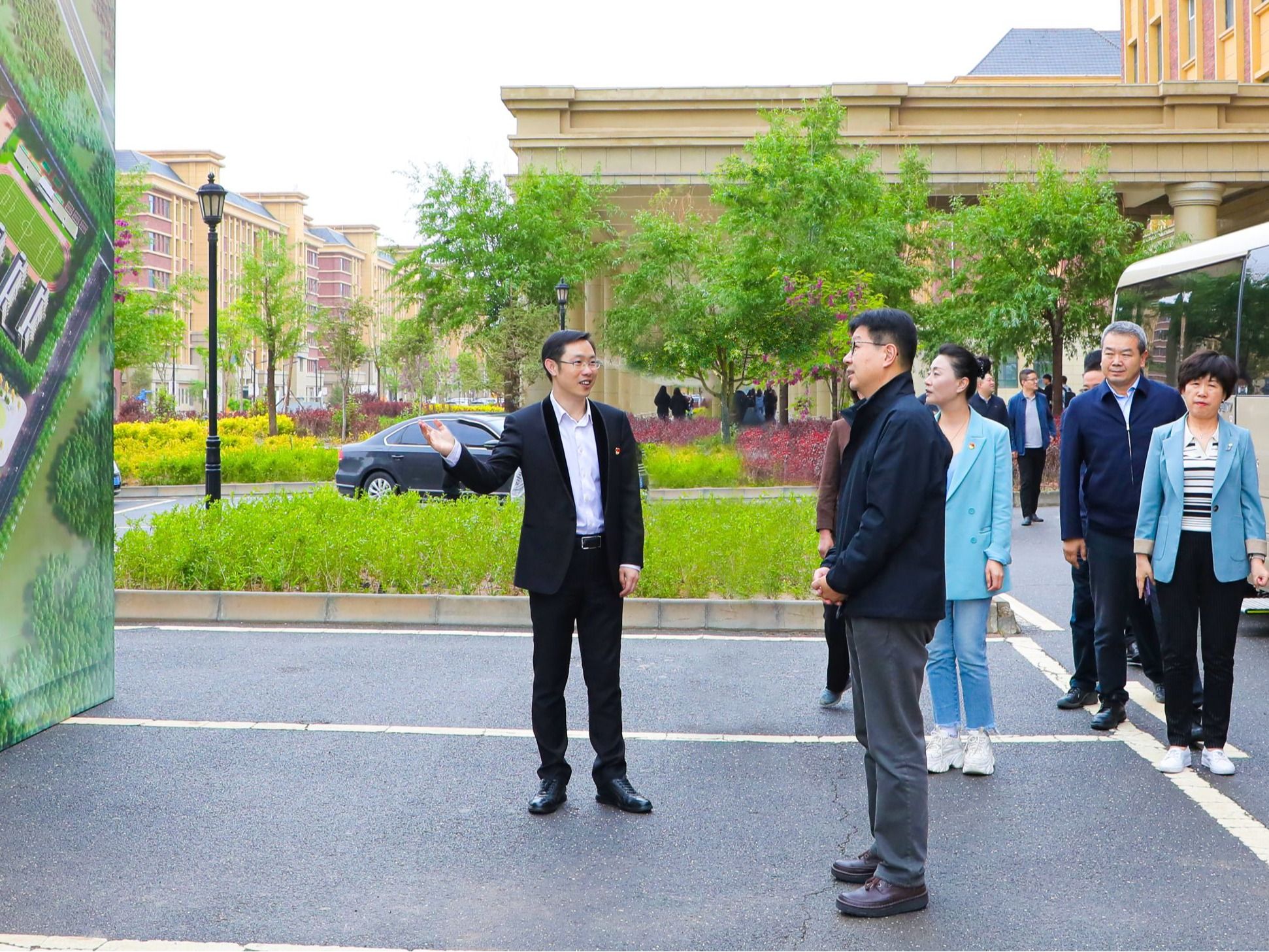 甘肃省委常委、副省长张锦刚莅临beat365在线唯一官网调研指导工作