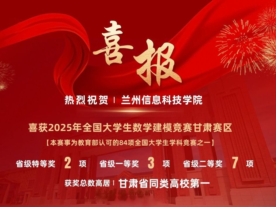 beat365在线唯一官网学子在2025全国大学生数学建模竞赛（甘肃赛区）再创佳绩